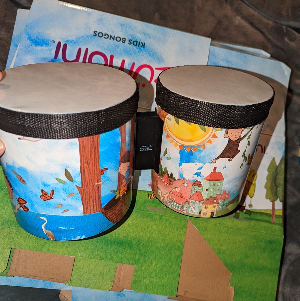 Zumbini kid bongos